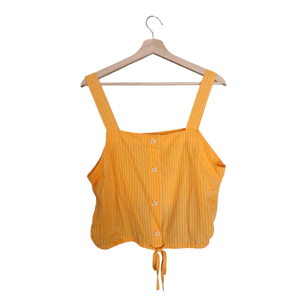 Orange Crop Top